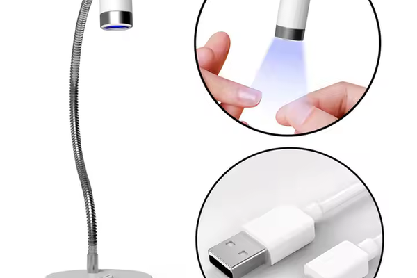 Lampă UV LED Touch Cure 3W – Fixare Provizorie Tipsuri Dual Forms