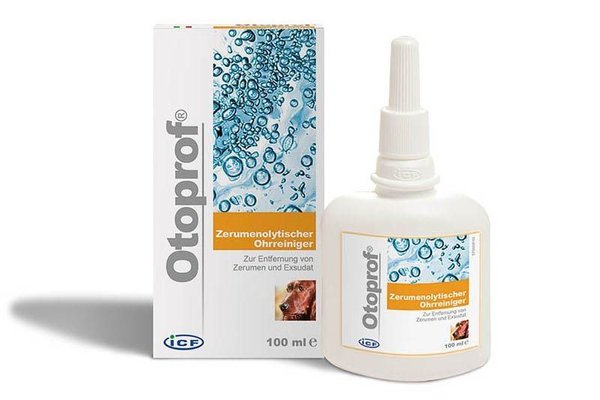 Otoprof 100 ml - Solutie Cerumenolitica pentru Caini