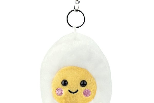 Jucarie de plus tip breloc Aurora Palm Pals - Ou, 10 cm