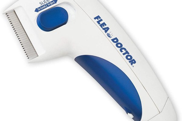 Pieptene electric impotriva puricilor Ultrasonic Flea Doctor