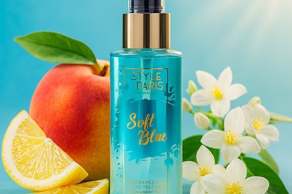 Spray de corp Soft Blue - Style Paris, 100 ml
