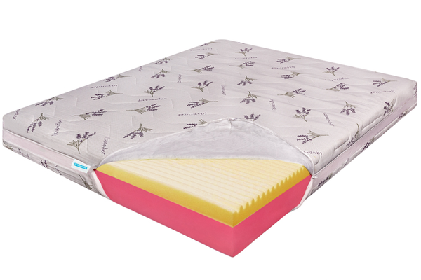 Saltea Ortopedica Memory HD 15+7+1 Lavanda Wellness, Fara Arcuri, 170 x 200 cm