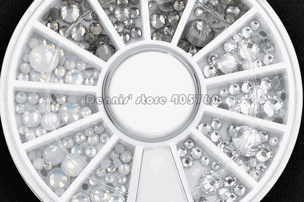 Carusel decor unghii pietricele saf45