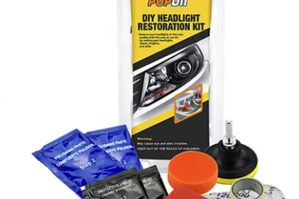 Kit polish pentru faruri auto POPDIT
