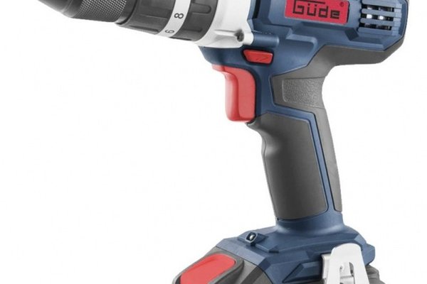 Gude BSB 18-201-30K - Masina de gaurit si insurubat cu acumulator, 18 V, 2 Ah si accesorii