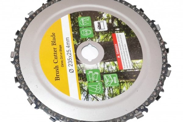 Disc Motocoasa cu Lant de Drujba 235mm x 25.4 mm