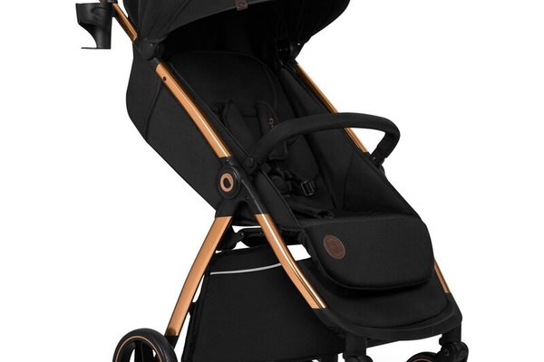 Carucior sport Lionelo Ingrid Black Onix cu copertina impermeabila si filtru UPF50+