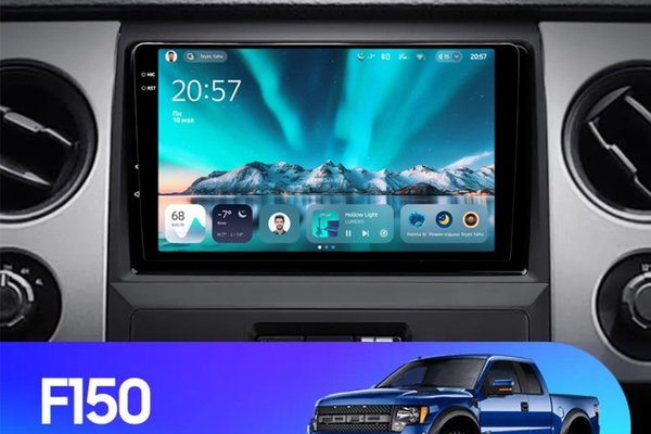 Navigatie Auto Teyes CC4 pentru Ford F150 (2009-2014) cu 6+128GB, 9.5" QLED, Procesor Octa-core 2.7GHz, Android 4G, Bluetooth 5.1