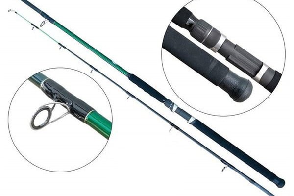 Lanseta fibra de carbon Corsair Boat 2702 , 2.7m/ 100-300g/ 2 tronsoane Baracuda