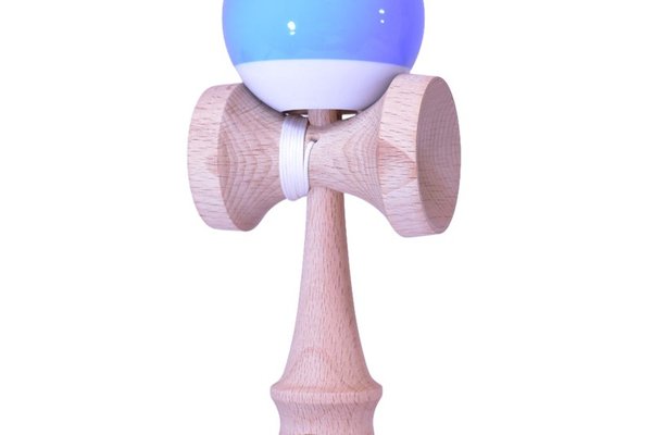 Kendama Super Sticky Paint, Big Cups - Albastru deschis
