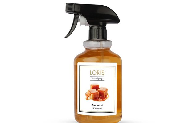 Spray Odorizant Loris Caramel, 500 ml - Aroma Dulce pentru Casa Ta