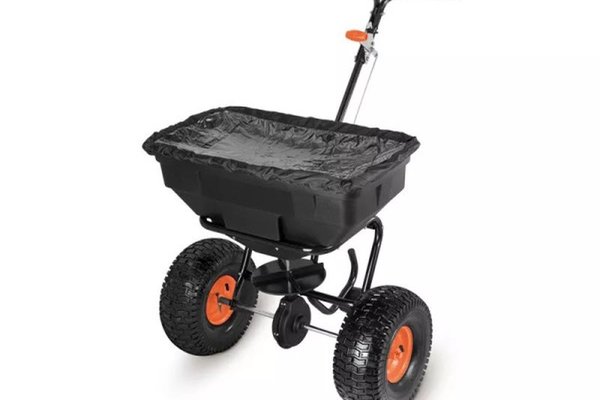 Distribuitor manual DM-60 PROFI pentru insamantare/fertilizare gazon sau nisip, sare, 60L