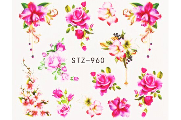 Tatuaj decor unghii STZ-960