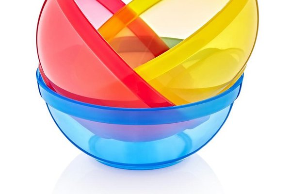 Set 3 boluri colorate pentru copii BabyJem Boy