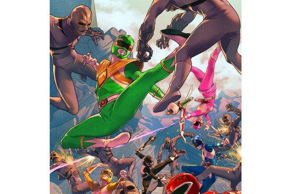 MMPR 30th Annv Special 01 Cvr F Foil Var