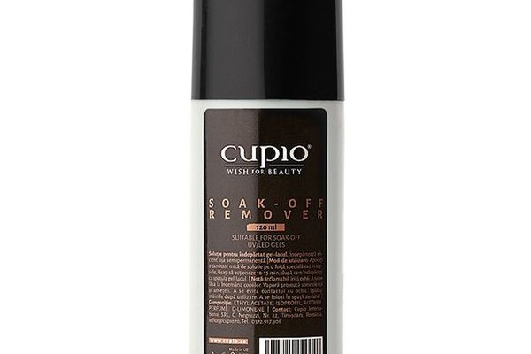 Cupio Soak Off Remover 120ml pentru Unghii