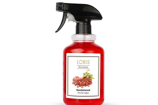 Spray odorizant de camera, Lemn de Santal, Loris, 500 ml