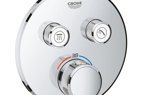 Baterie dus doua iesiri Grohe Grohtherm SmartControl, cu termostat, fara corp incastrat-29119000