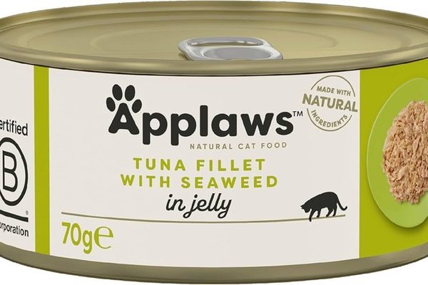 Applaws Tuna Fillet with Seaweed, conserva, 70 g