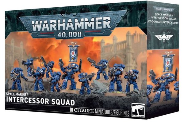 Warhammer 40K - Intercessor Squad de Space Marines