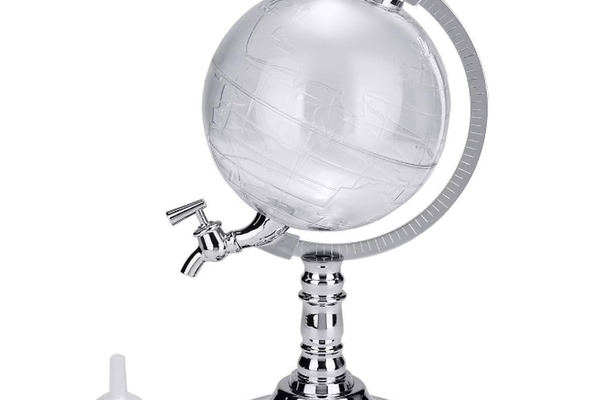 Dozator pentru bauturi glob pamantesc 1.5L - design practic si original
