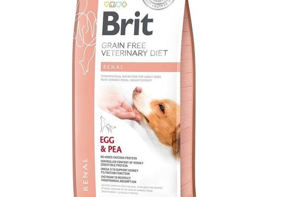 Brit Grain Free Veterinary Diets Dog Renal, 2 kg
