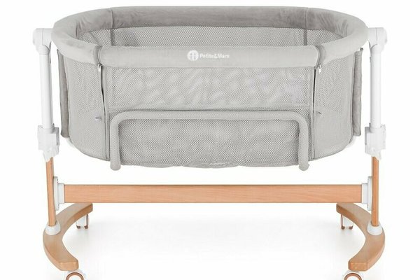 Patut co-sleeper Petite&Mars Glory 2 in 1 - confort si siguranta pentru bebelusi