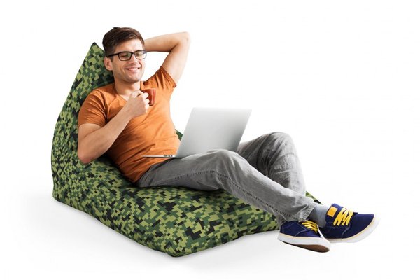 Fotoliu Puf Bean Bag tip Lounge Minecraft