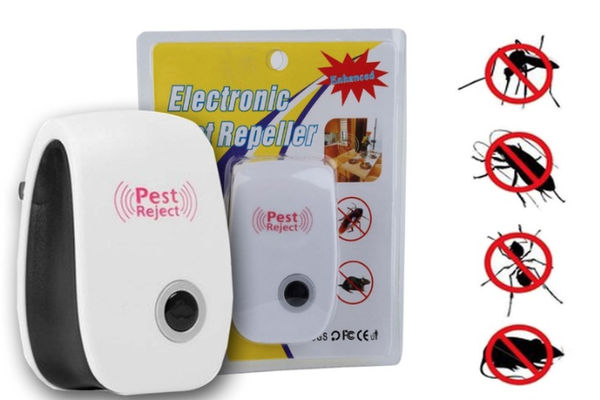 Aparat electric cu ultrasunete anti tantari daunatori insecte