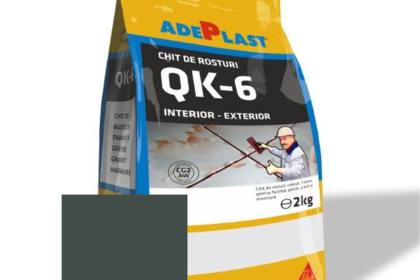 Chit de rosturi gresie si faianta Adeplast Quarz negru  2 Kg