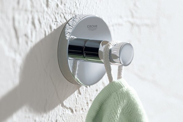 Agatatoare baie Grohe Essentials, prindere perete, crom-40364001