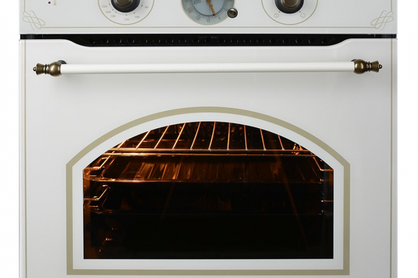 Cuptor incorporabil rustic Hausberg HB8050RST, 57L, putere 2000W, culoare bej rustic
