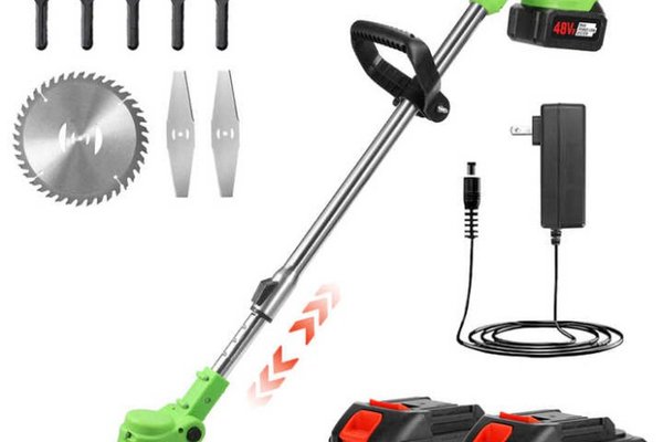 Motocositoare Electrica CMP1823 cu 2 Acumulatori si Accesorii - Fara Fir, Motor Puternic, Design Ergonomic pentru Tuns Iarba