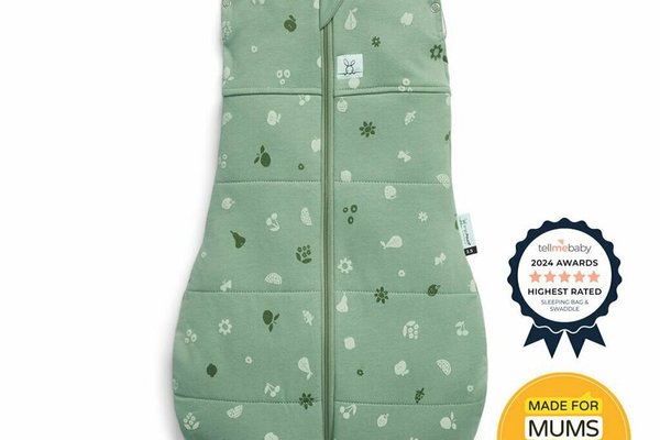 Sistem de infasat si sac de dormit ErgoPouch 2 in 1 Sweet Orchard pentru bebelusi 0-3 luni