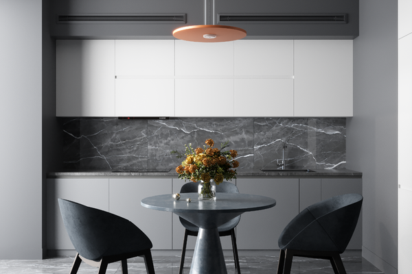 Gresie portelanata rectificata William Dark  60X120  lucioasa