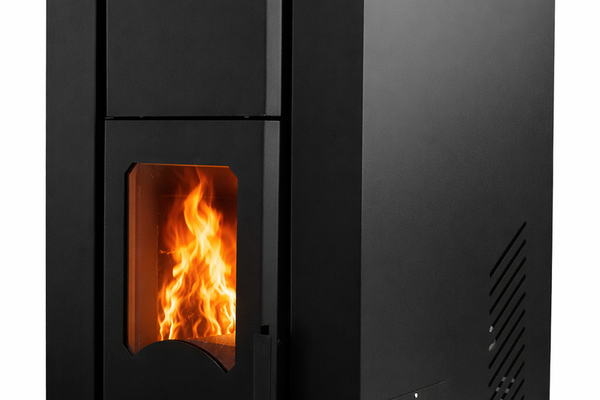 Termosemineu pe peleti Fornello Pellet King 35 kW - Incalzire Eficienta si Confort