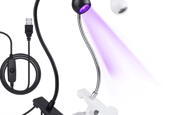 Lampa UV/LED Flexibila Easy Flex 360° Negru - 5W | FSM Romania