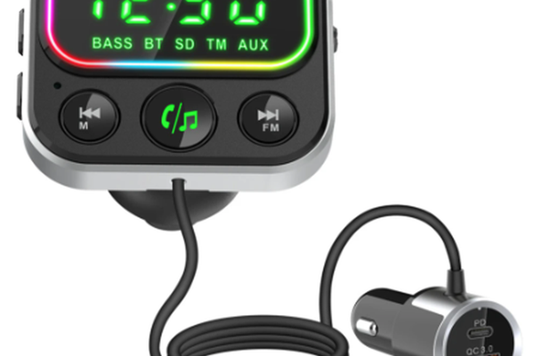 Încărcător Auto Bluetooth 5.0 MP3 - Muzică și Încărcare Rapidă