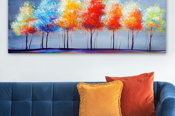 Tablou Mithra Oasis Multicolor 50x120 cm