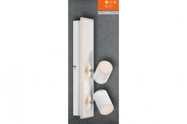 Spot LED dublu ajustabil Ledvance DECOR MARS, 29W, 3100 lm, Alb, IP20, 408mm, lumina calda (3000K), clasa energetica F