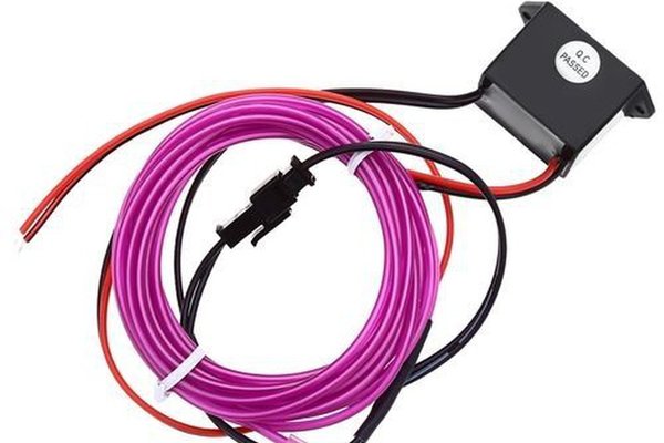 Banda Neon MOV 12V AUTO Droser Putere 5w FIR Led 2 metri