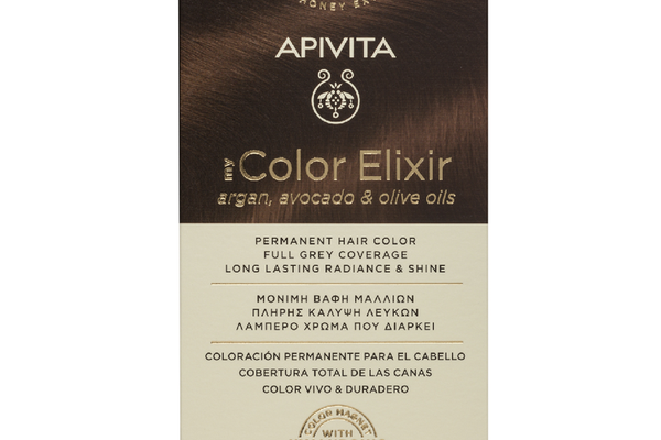 Vopsea de par My Color Elixir Blonde Intense Sand 7.77, 155 ml, Apivita