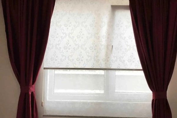 Perdea  Blackout opaca bordo,100x260 cm,50022