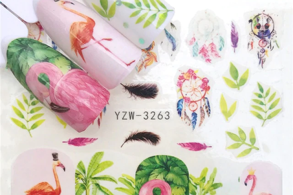 Tatuaj decor unghii YZW-3263 - YZW3270