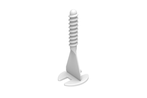 Distantier surub pentru gresie si faianta 1 mm (50 buc/pachet)