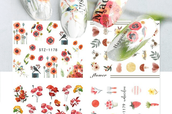 Tatuaj Decor Unghii 4 Modele I-11