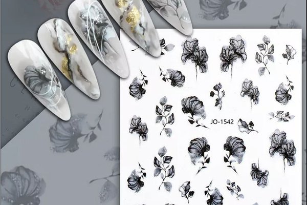 Sticker decor unghii JO-1542 - JO-1541