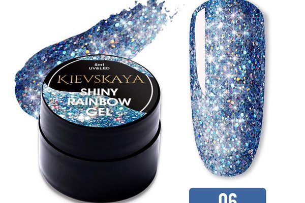 Shiny Rainbow Color gel KIEVSKAYA- 06