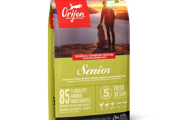 Hrana uscata pentru caini Orijen Senior, 11.4 kg