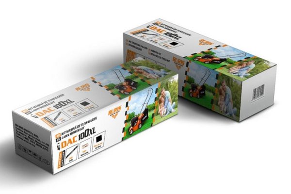 Kit masina de tuns gazon DAC 100xl, cutit, filtru aer, bujie, kit surub